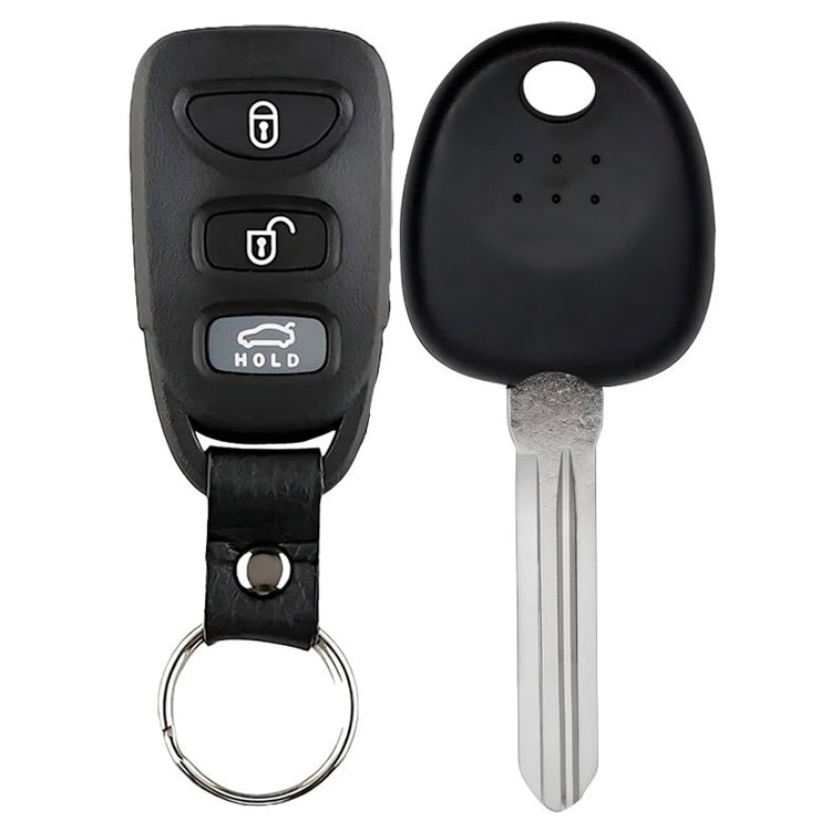Transponder Key and Remote Transmitter for Select Hyundai Vehicles