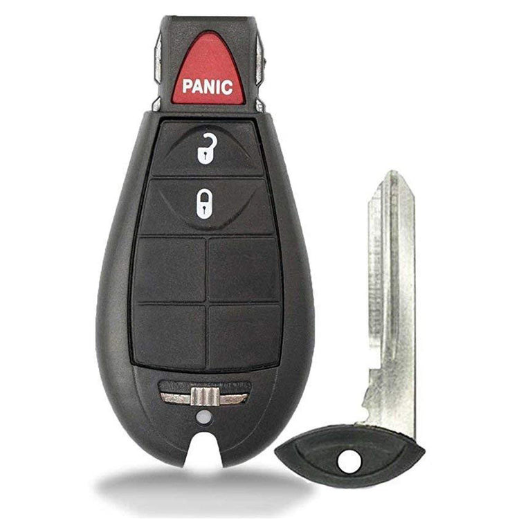 Key Fob / Remote Transmitter Fobik Shell - Case for Select Chrysler Dodge Jeep Volkswagen Vehicles