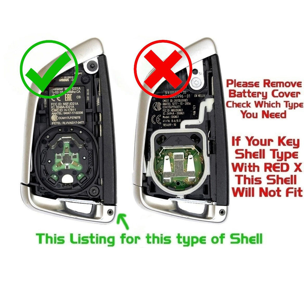 Key Fob / Remote Transmitter Shell - Case for Select BMW Vehicles