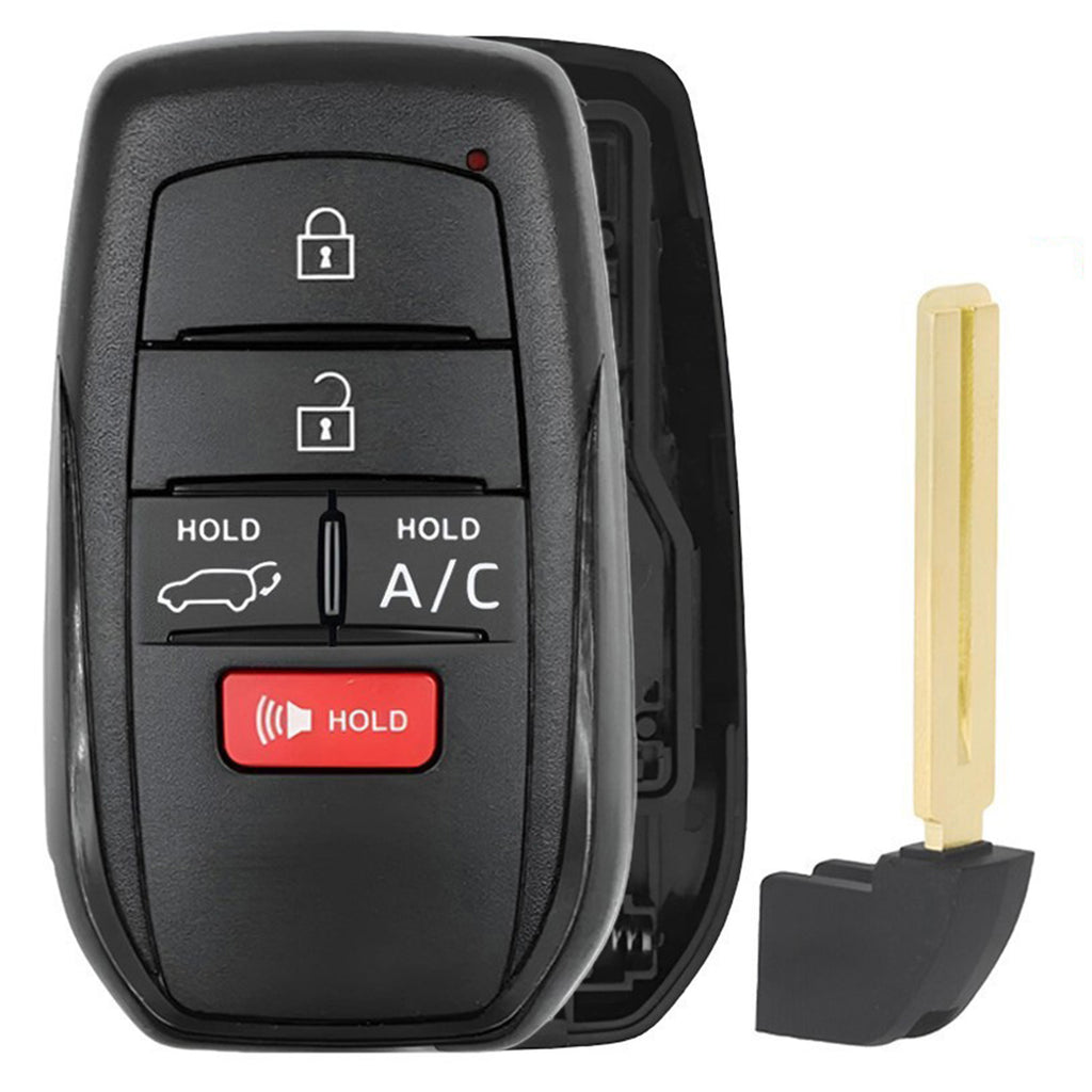 Key Fob / Remote Transmitter Shell - Case for Select Toyota Vehicles