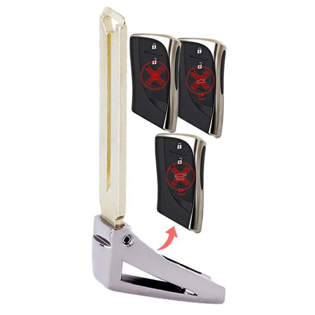 Emergency Insert Key for Select Lexus Vehicles