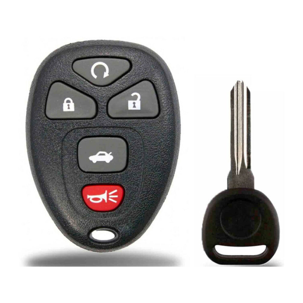 2012 Chevrolet Impala Replacement Key Fob Remote