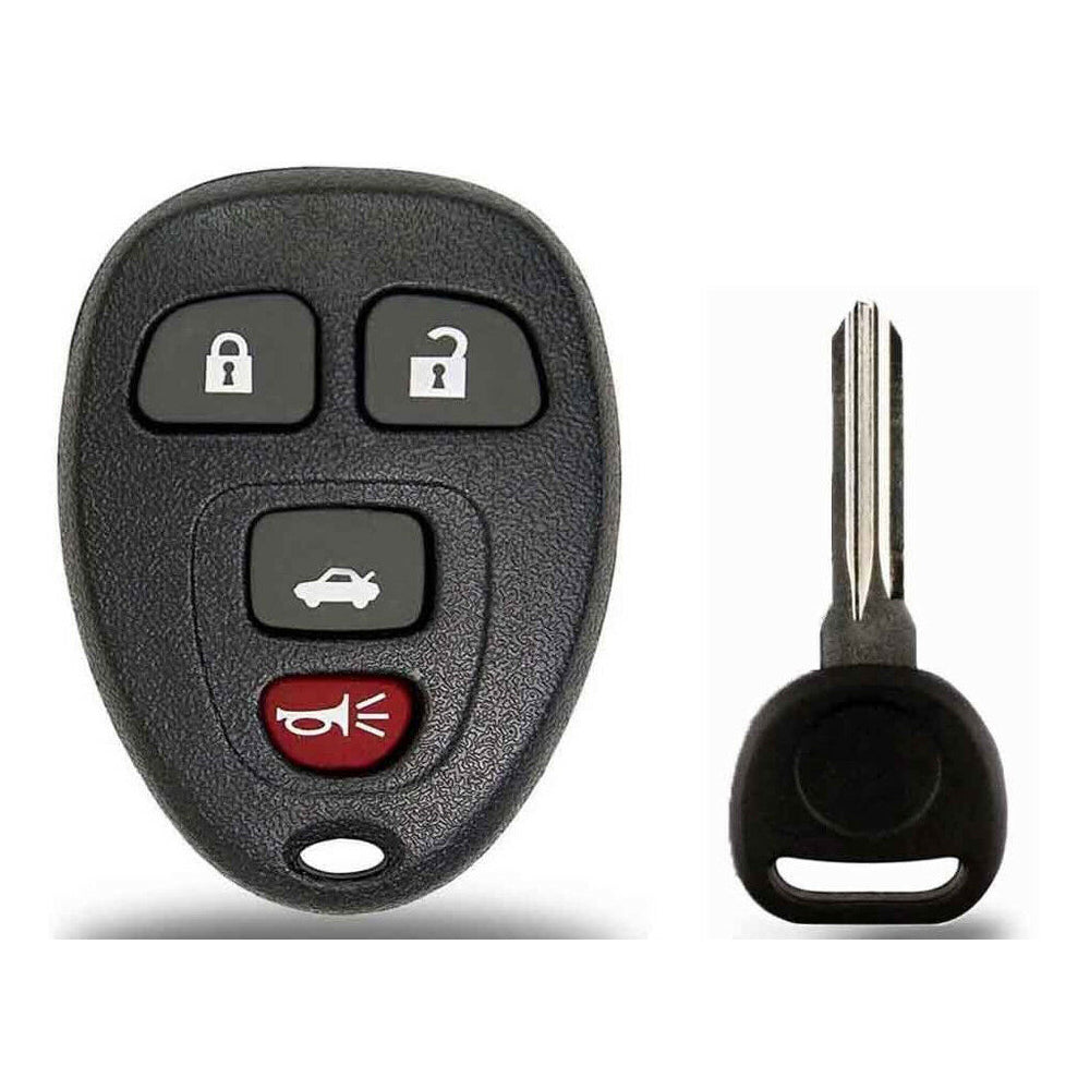2012 Chevrolet Impala Replacement Key Fob Remote