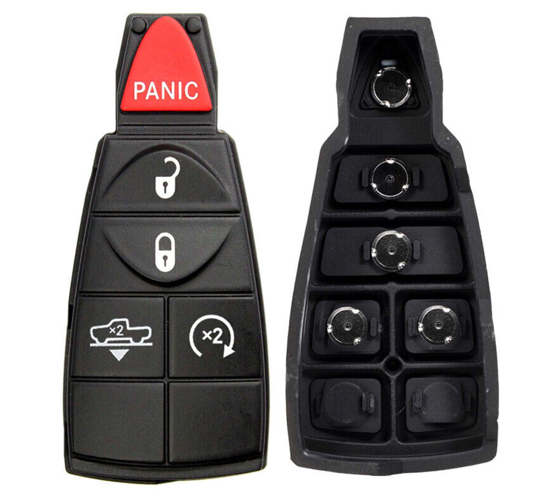 2019 Ram 2500 Replacement Key Fob Remote Rubber Buttons Pad