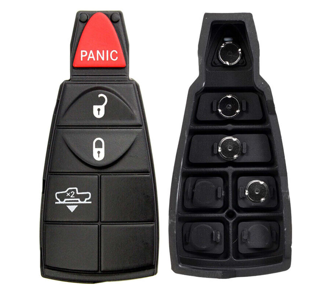 2013 Ram 1500 Replacement Key Fob Remote Rubber Buttons Pad