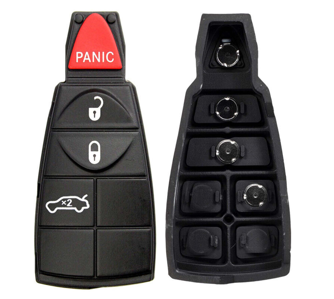 2008 Dodge Charger Replacement Key Fob Remote Rubber Buttons Pad