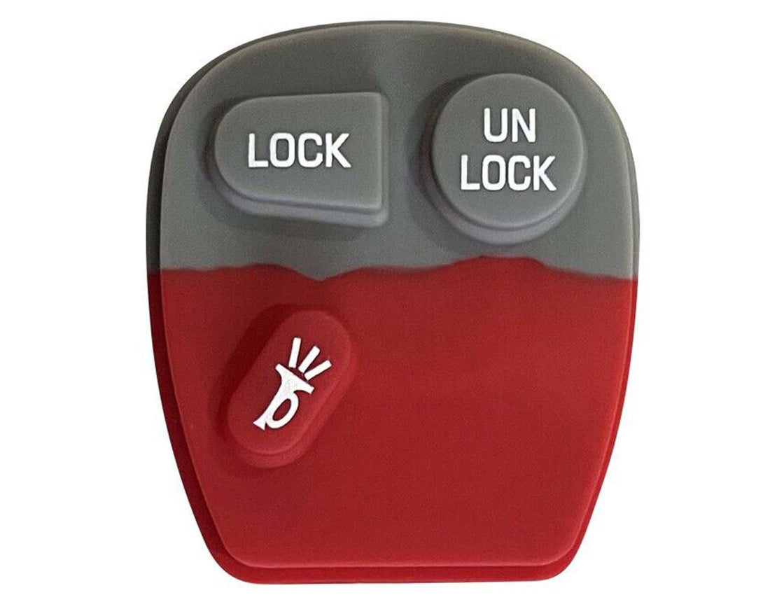 2002 Chevrolet Silverado 3500 Replacement Key Fob Remote Rubber Buttons Pad