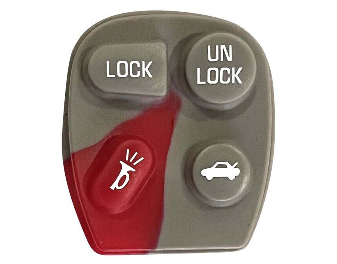 2001 Chevrolet Impala Replacement Key Fob Remote Rubber Buttons Pad