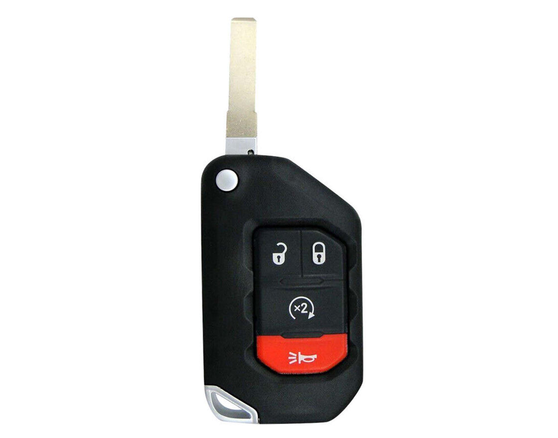 2018 Jeep Wrangler Replacement Key Fob Remote