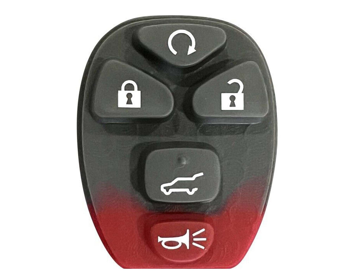 2007 Chevrolet Impala Replacement Key Fob Remote Rubber Buttons Pad