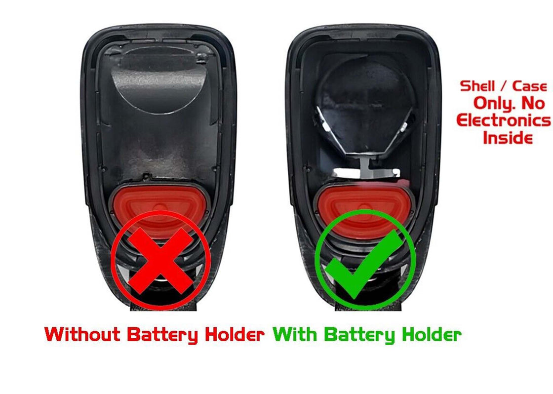 2012 Hyundai Santa Fe Key fob Remote SHELL / CASE - (No Electronics or Chip Inside)